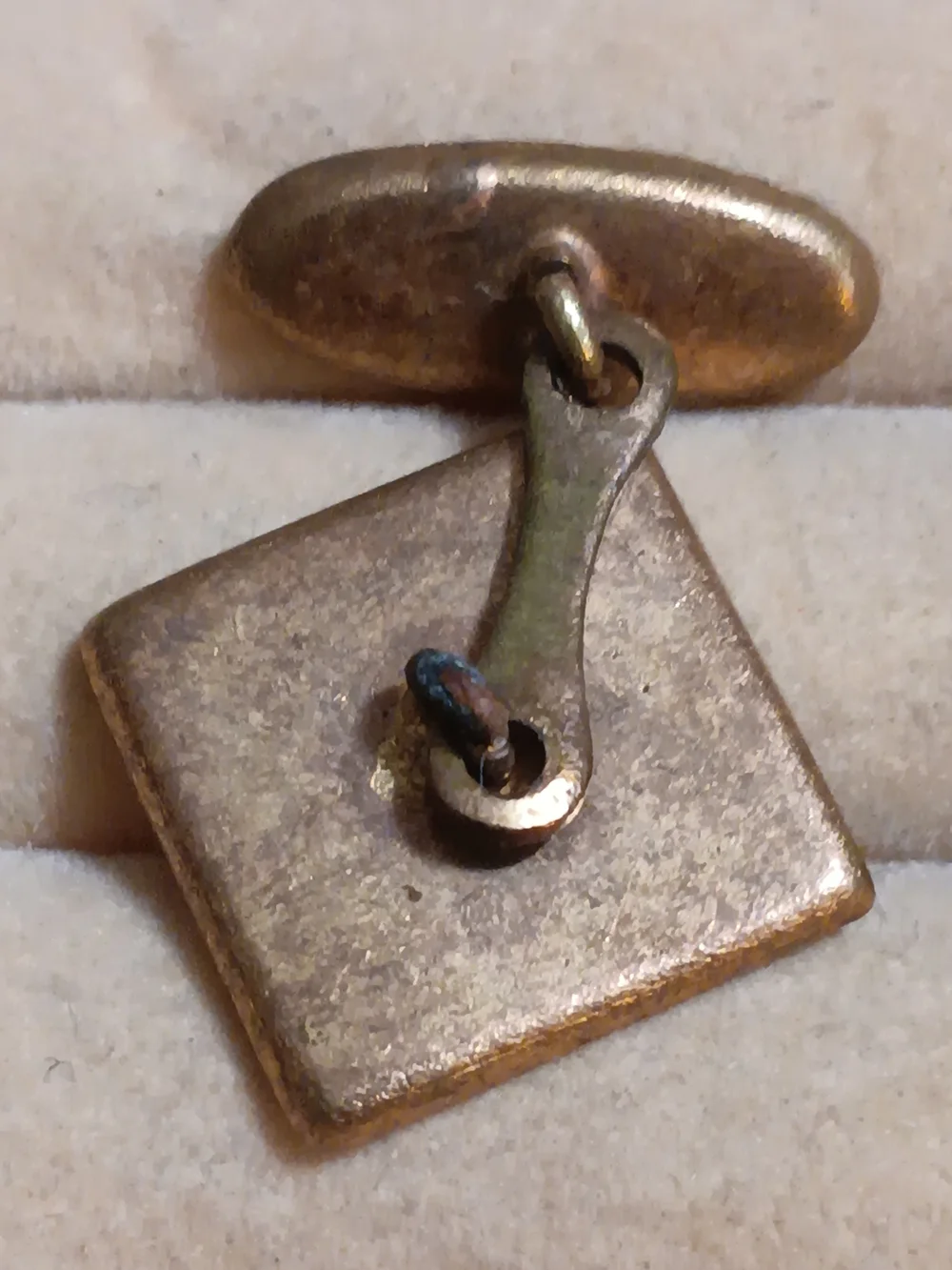 Antique Japabese Domascene Cufflinks Set